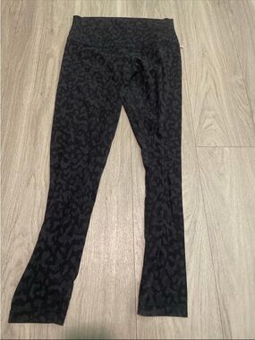 lululemon athletica Black Subtle Leopard Print Leggings